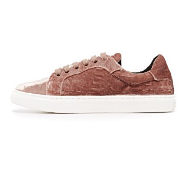 Rebecca Minkoff Bleecker Too Velvet Sneakers - Picture 2 of 5